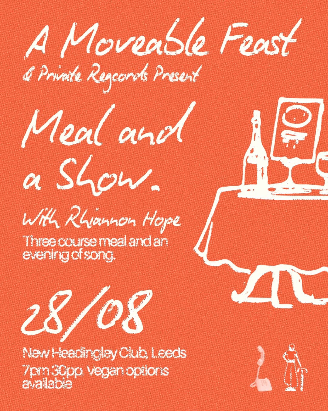 A Moveable Feast’s Meal and a Show