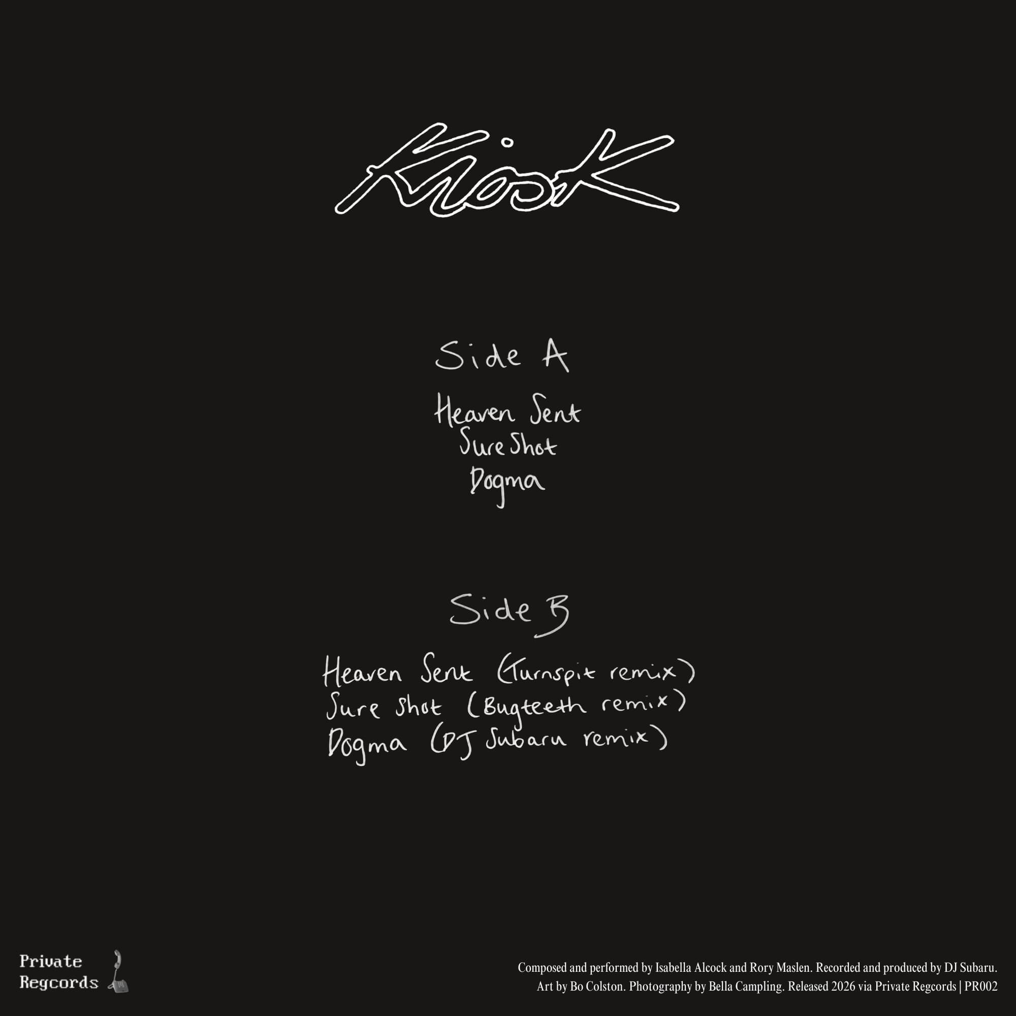 PR002: Heaven Sent / Sure Shot - Image 2