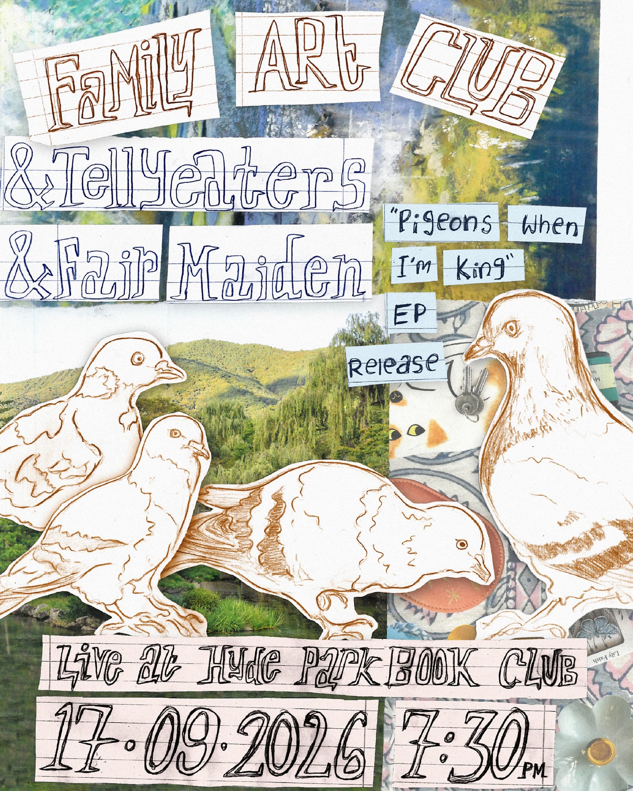 'Pigeons When I'm King' EP Release