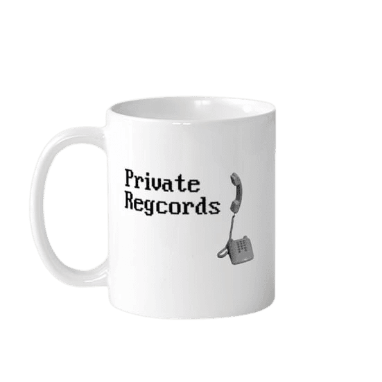 Private Regcords Mug